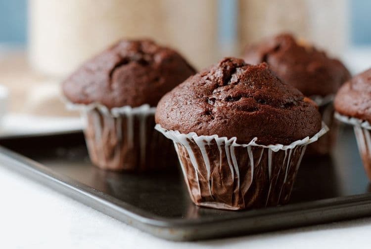 Satisfy Your Sweet Tooth with These Healthy Chocolate Muffins